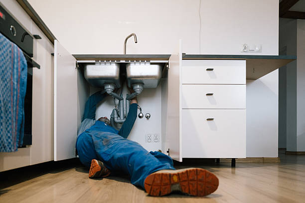 Professional Plumbing technician working in Bushland, TX